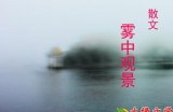 【第三届水缘文学征文131#】​雾中观景(散文)​||万平(吉林)